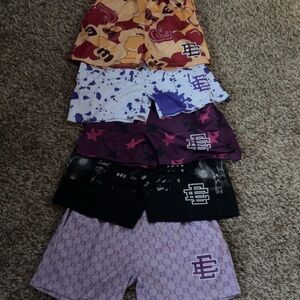 100% Authentic Eric Emanuel 5 pack, size medium but fit like a small/medium worn